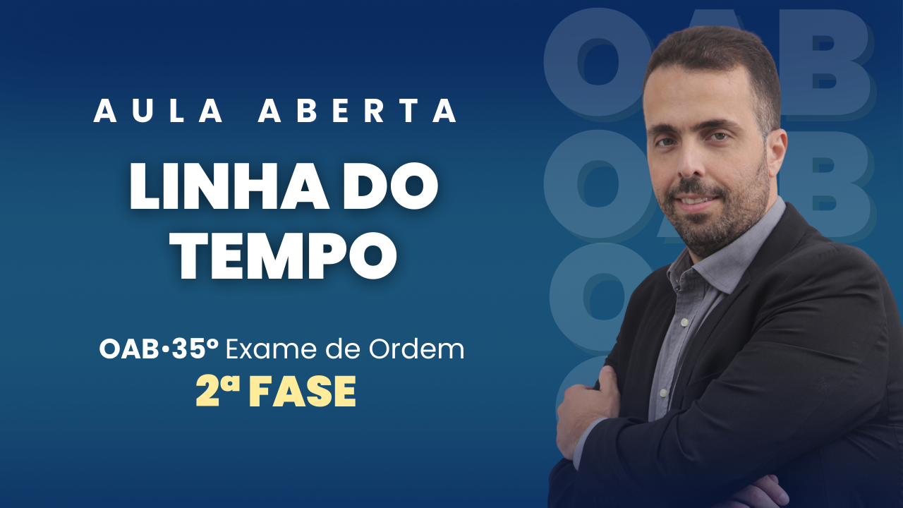 Aula aberta de Direito Penal - Linha do Tempo - Geovane Moraes