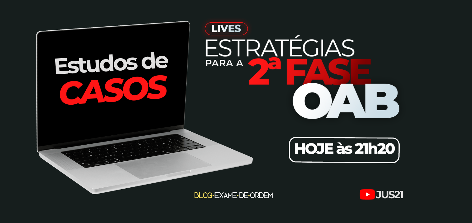 Live estratgicas: Hoje faremos os Estudos de Casos