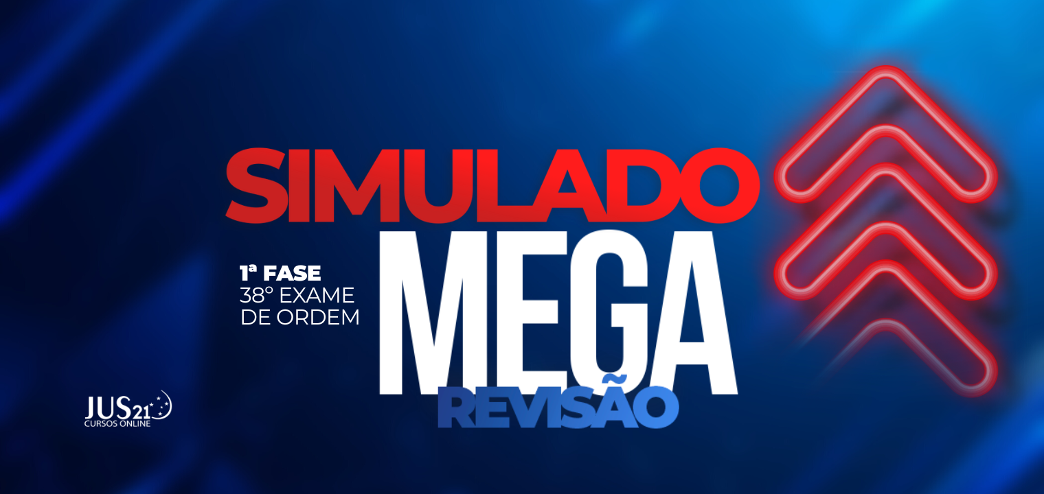 Segunda-feira teremos o 2 simulado da MEGA REVISO!