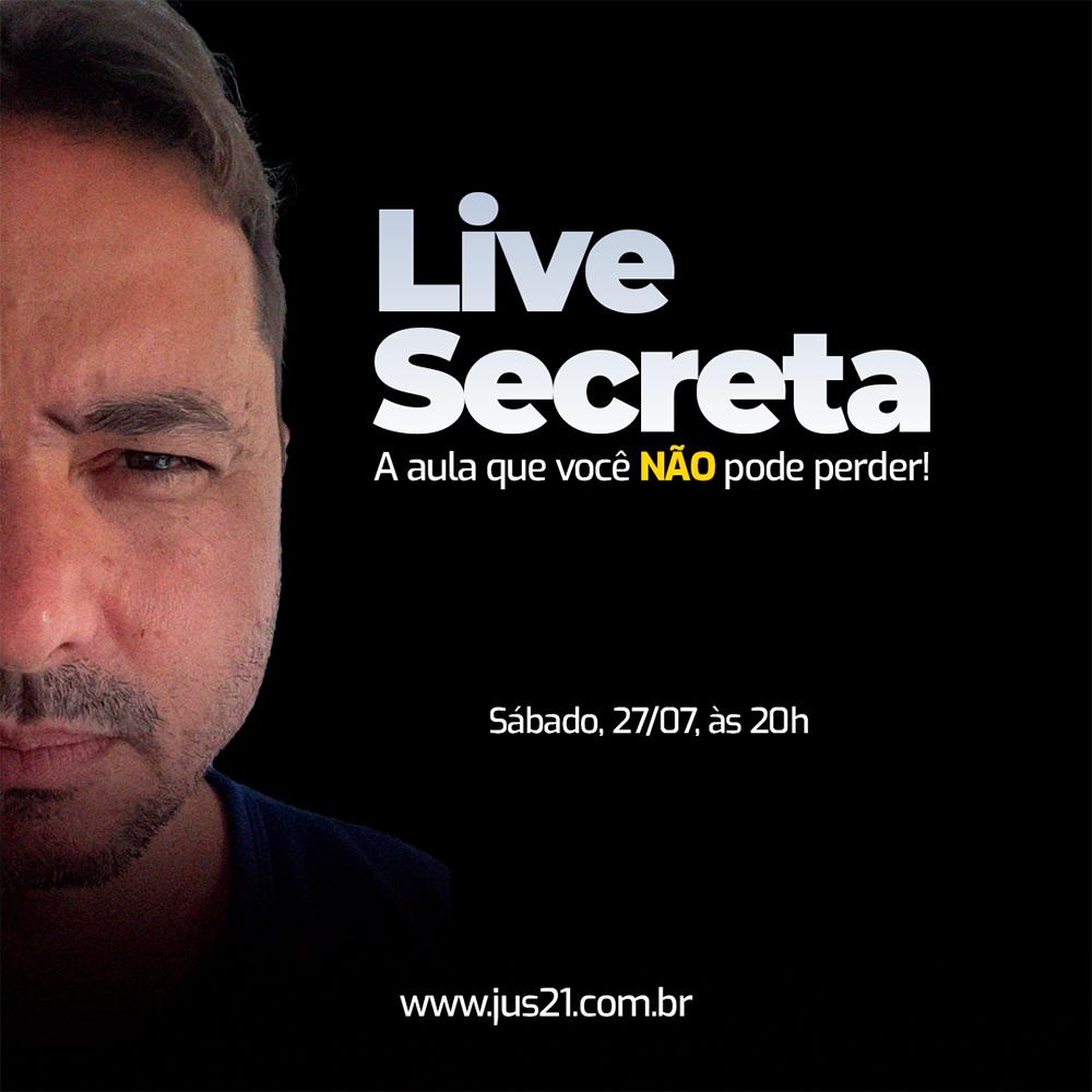 Live Secreta - A aula que voc no pode perder