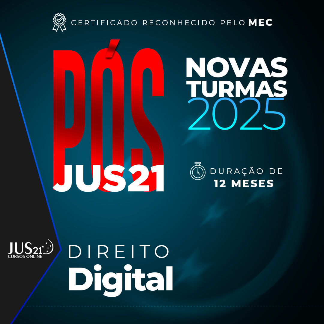 Ps - Graduao Lato Sensu em Direito Digital 2025 - 12 Meses  - BlackFriday JUS21