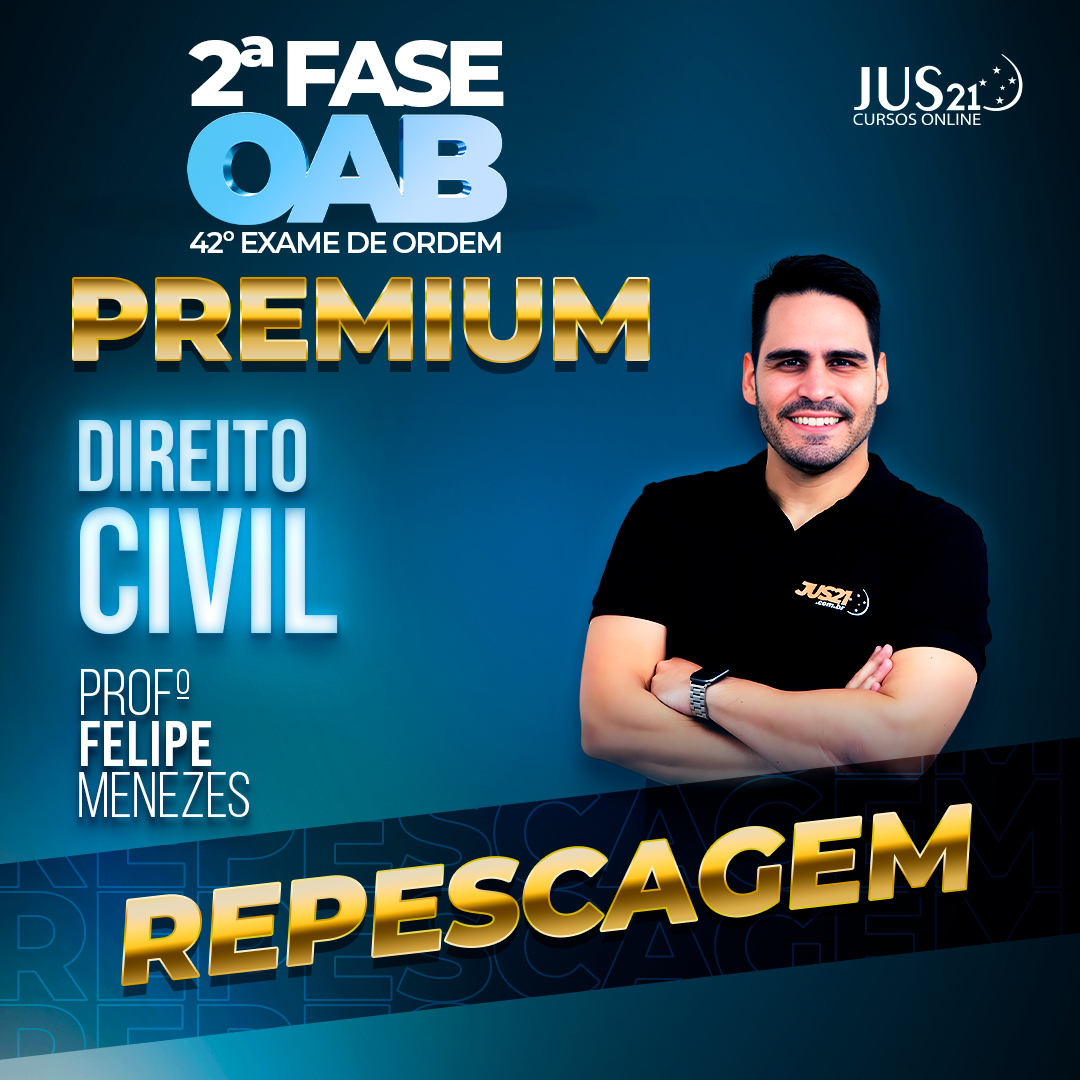 Curso Premium em Direito Civil com Mentoria para Repescagem da 2 fase - 42 Exame de Ordem  - BlackFriday JUS21