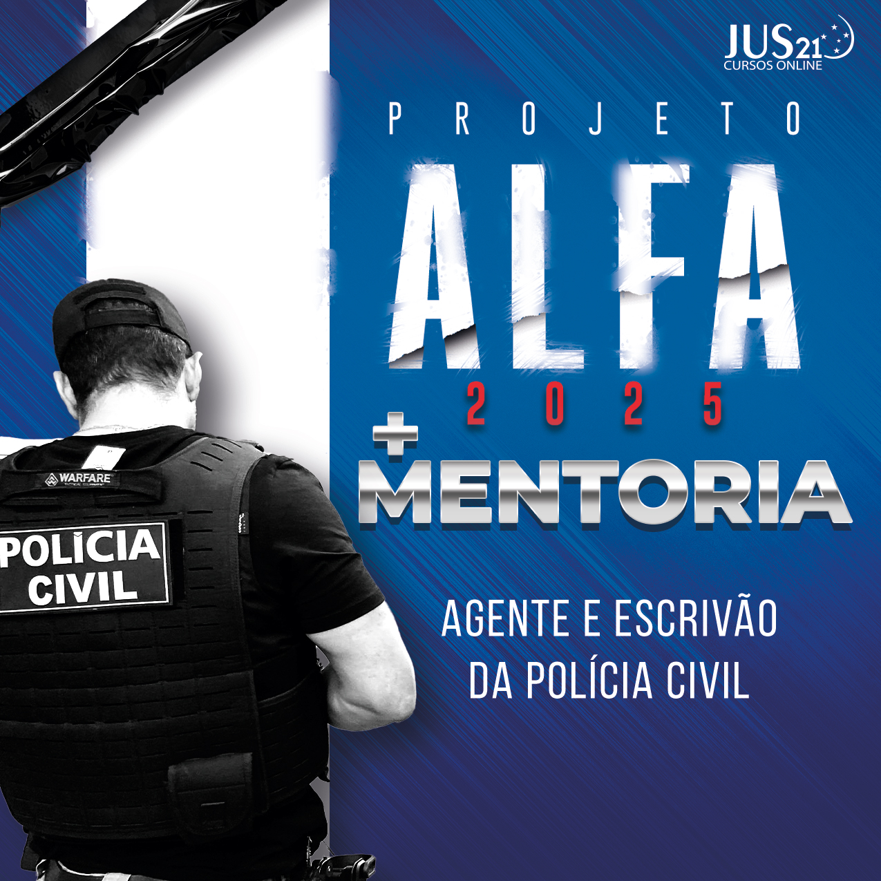 Mentoria Plus - Agente e Escrivo Polcia Civil 2025