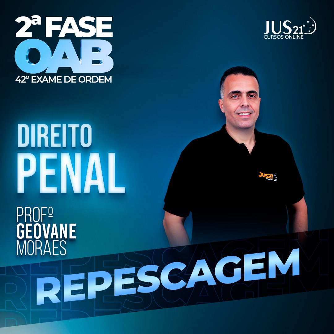 Curso de Direito Penal para a Repescagem 2 fase - 42 Exame de Ordem	