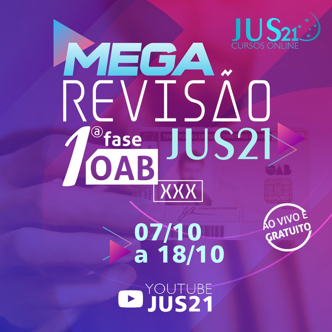 Falta uma semana para o incio da MEGA Reviso!