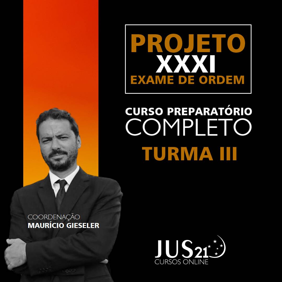 Projeto XXXI Exame de Ordem: estude forte para a prxima OAB