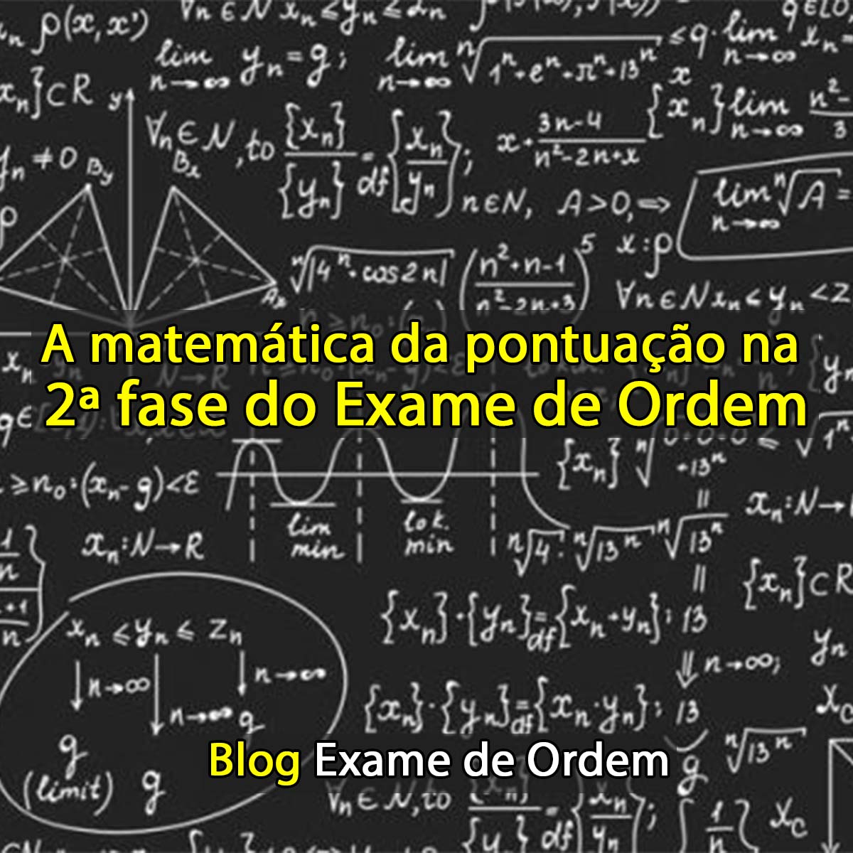 A matemtica da pontuao na 2 fase do Exame de Ordem