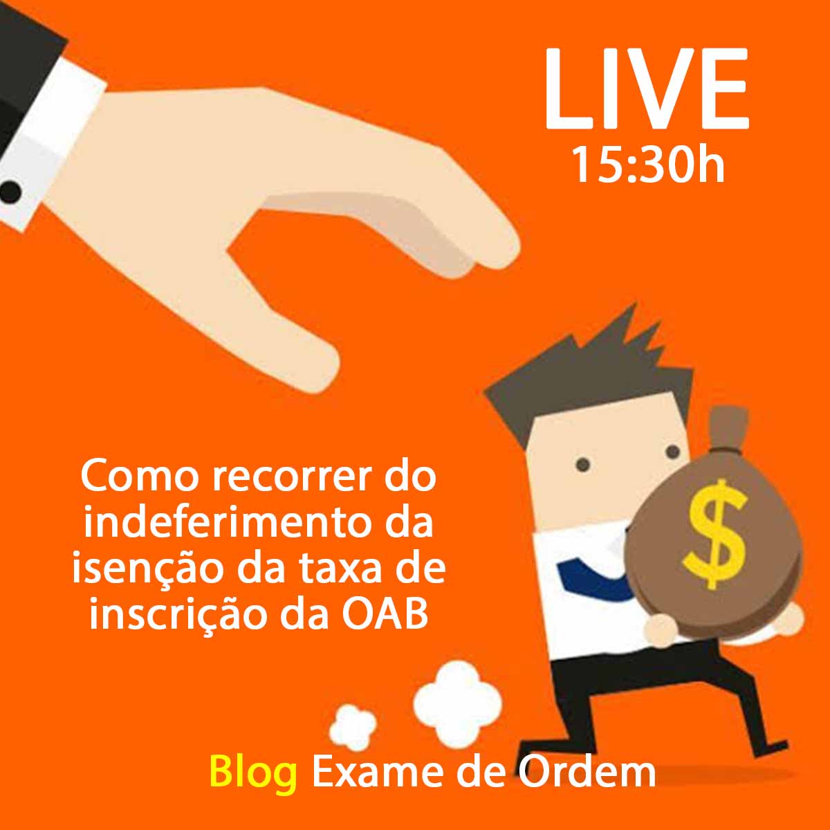 Como recorrer do indeferimento da iseno da taxa de inscrio da OAB