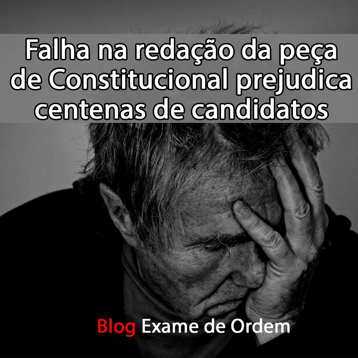 Falha na redao da pea de Constitucional prejudica centenas de candidatos