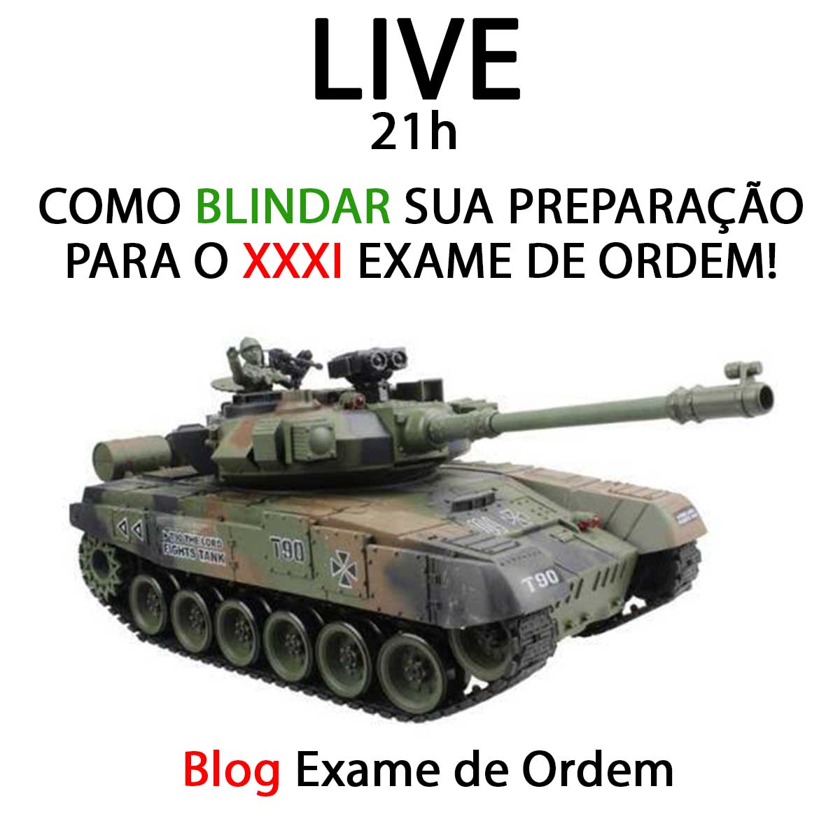 Live: Como blindar sua preparao para o Exame de Ordem