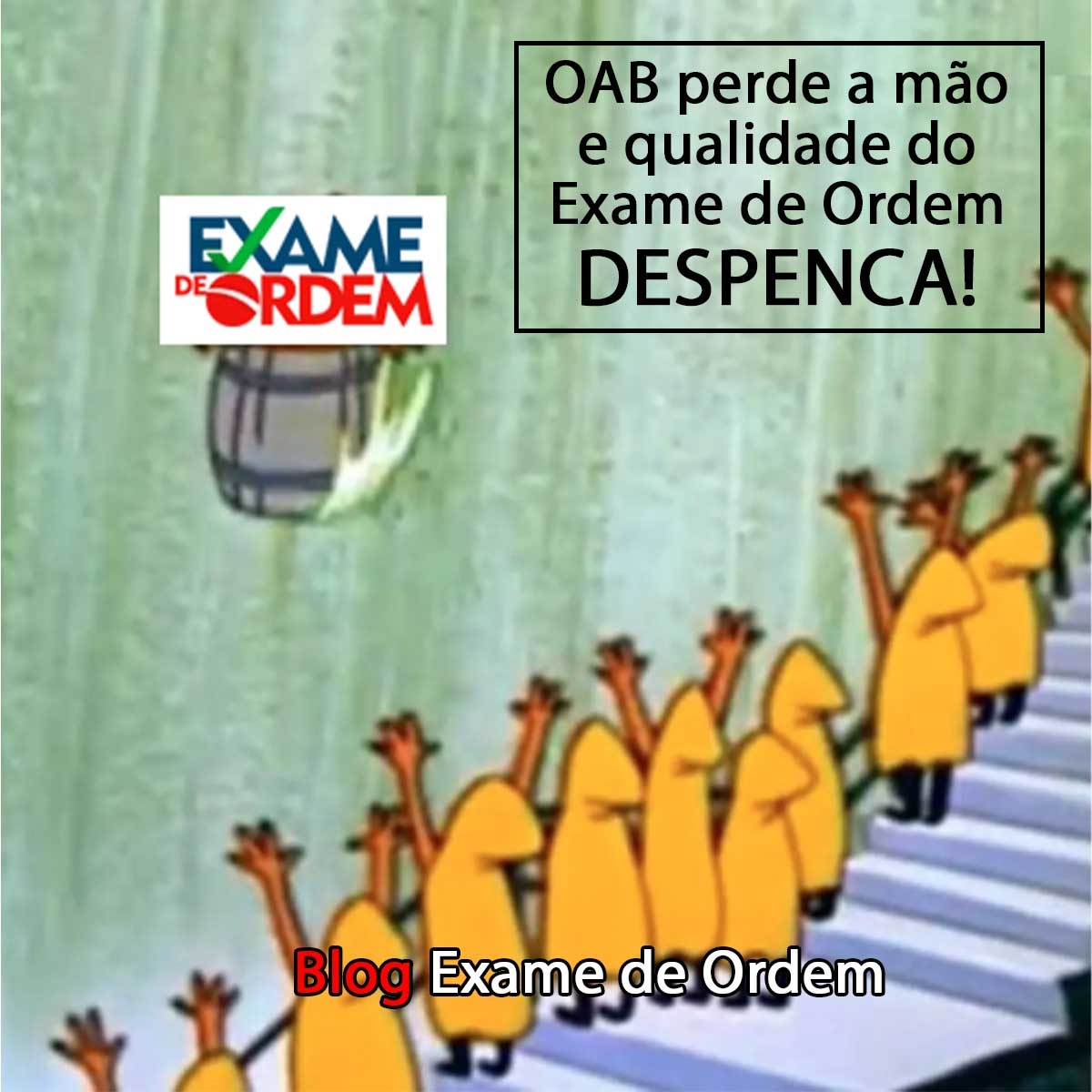 OAB perde a mo e qualidade do Exame de Ordem despenca