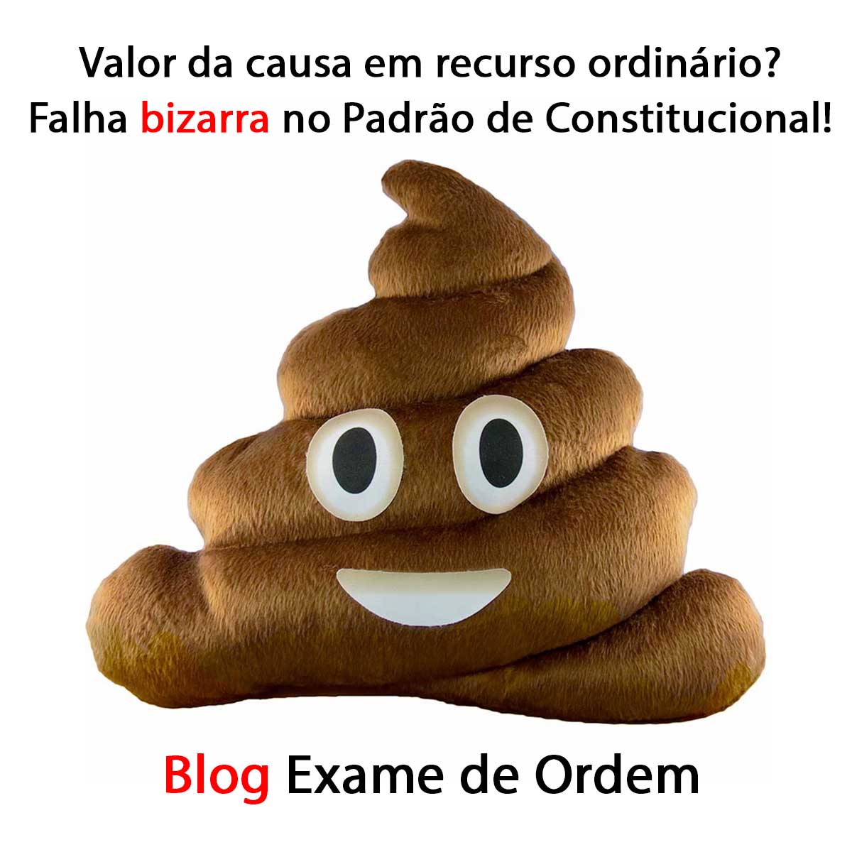 Valor da causa em recurso ordinrio? Falha bizarra no Padro de Constitucional!