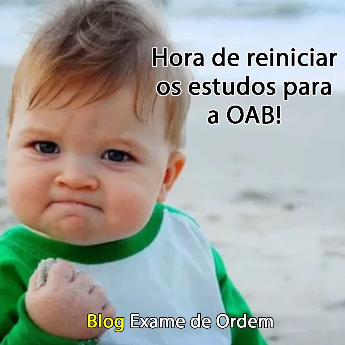 Hora de reiniciar os estudos para a OAB!