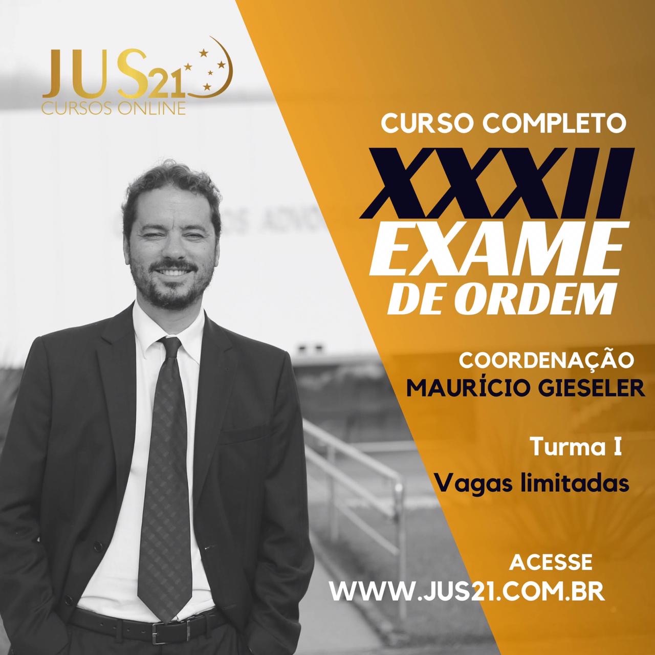 Lanado o Curso Completo para o XXXII Exame de Ordem