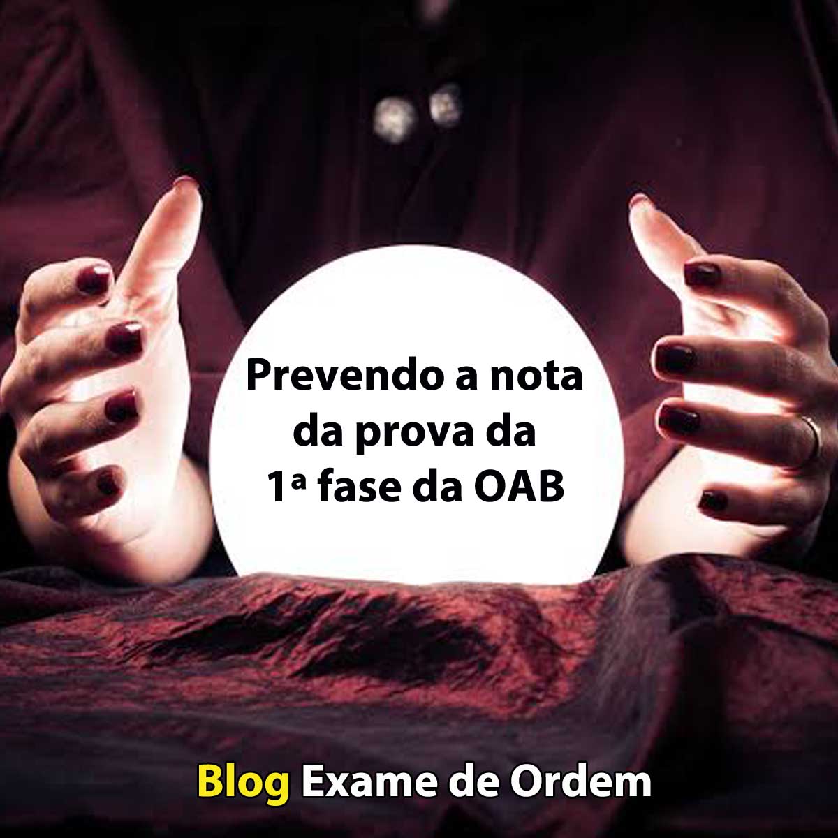 Prevendo a nota da prova da 1 fase da OAB