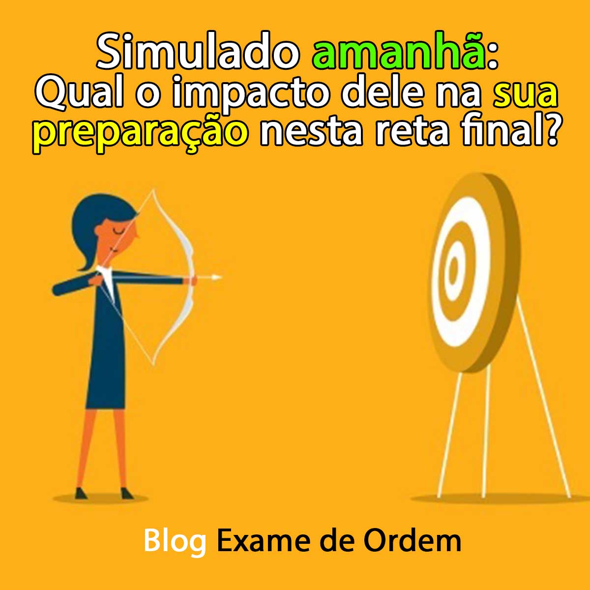 Simulado amanh: qual o impacto dele na sua preparao nesta reta final?