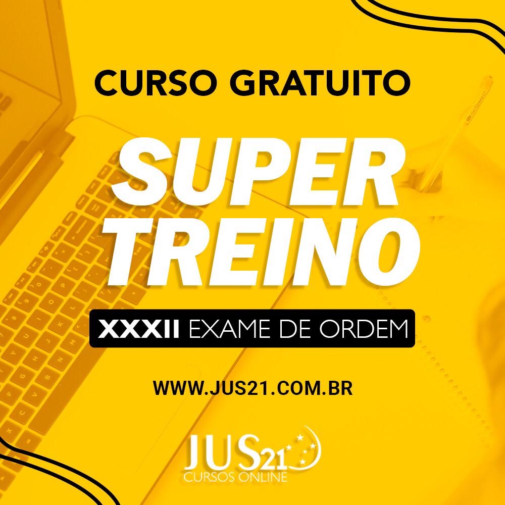 Lanado o Super Treino OAB - Aulas gratuitas de temas importantes para a prova!