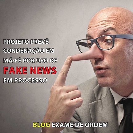 Projeto prev condenao em m-f por uso de fake news em processo