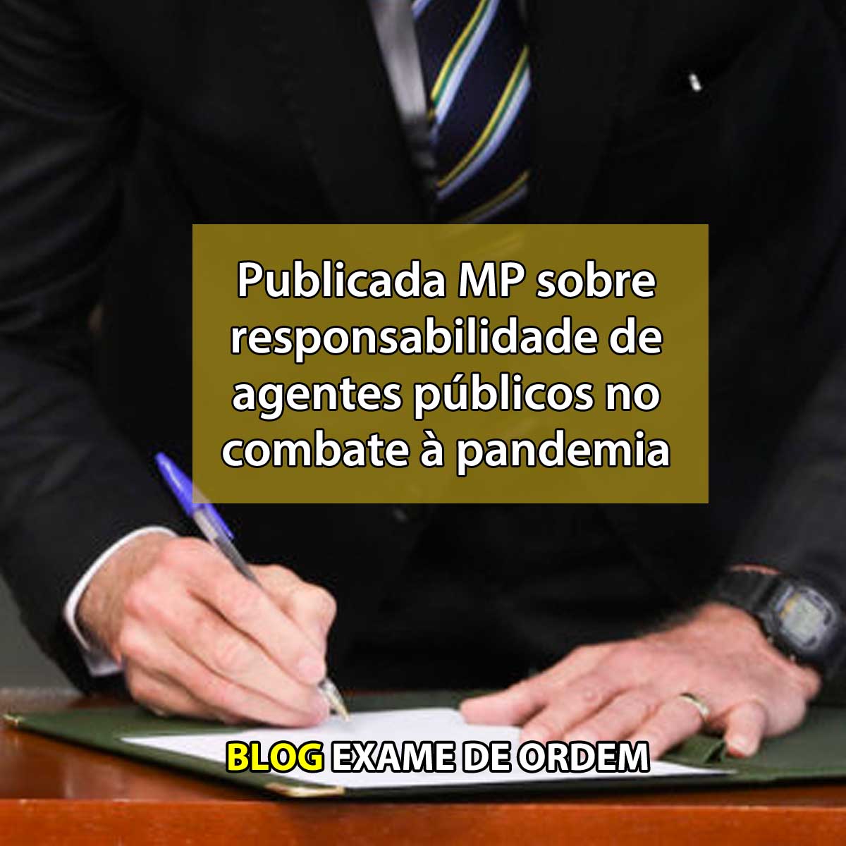 Publicada MP sobre responsabilidade de agentes pblicos no combate  pandemia