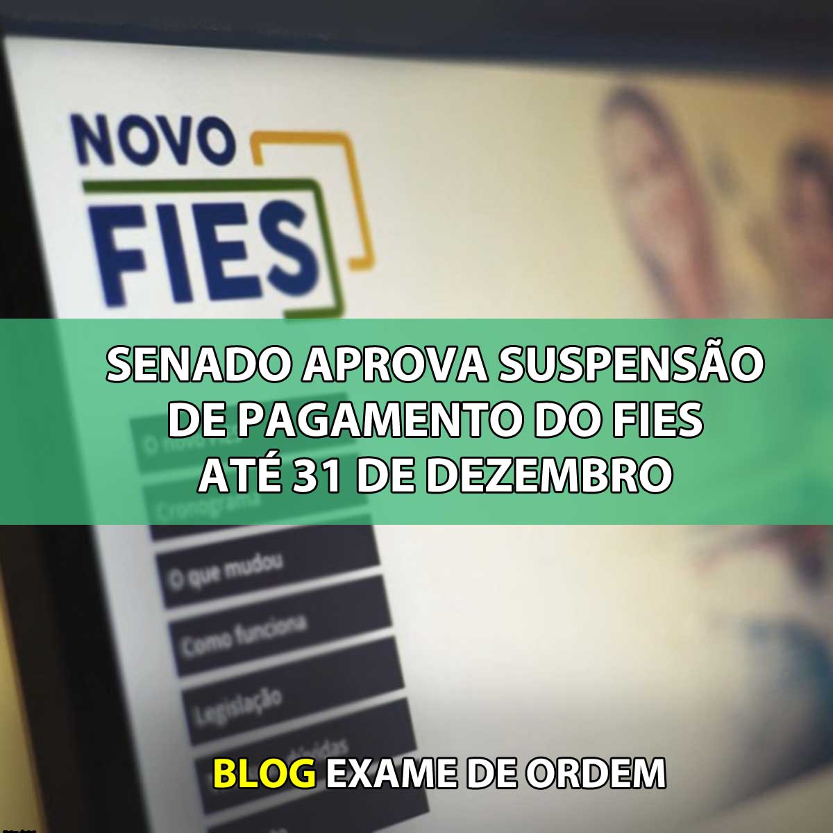 Senado aprova suspenso de pagamento do Fies at 31 de dezembro