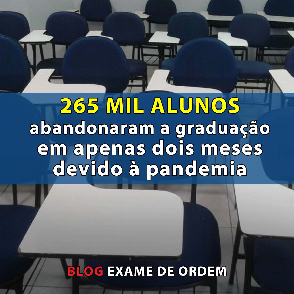 265 mil alunos abandonaram a graduao em apenas dois meses devido  pandemia