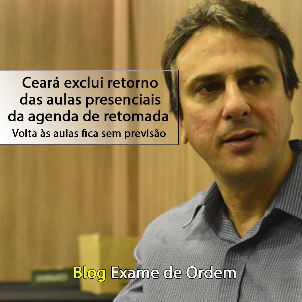 Cear exclui retorno das aulas presenciais da agenda de retomada 