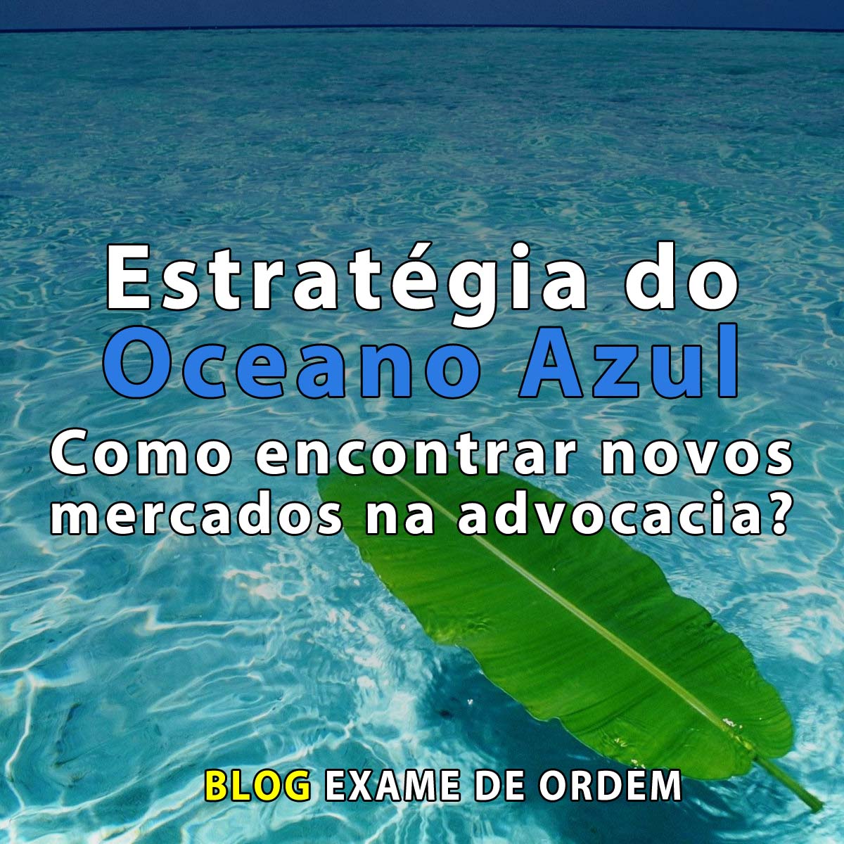 Estratgia do Oceano Azul: como encontrar novos mercados na advocacia?