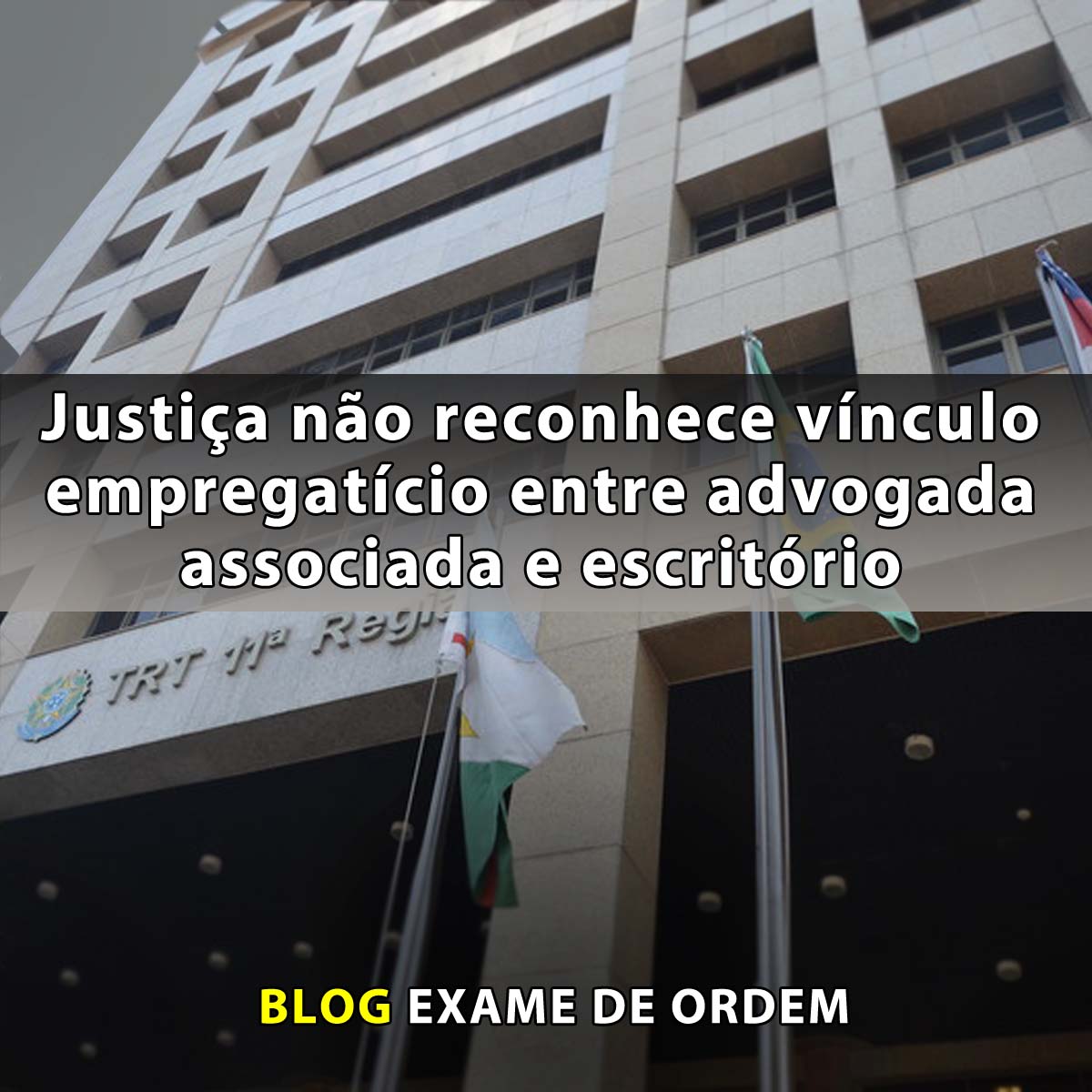 Justia no reconhece vnculo empregatcio entre advogada associada e escritrio