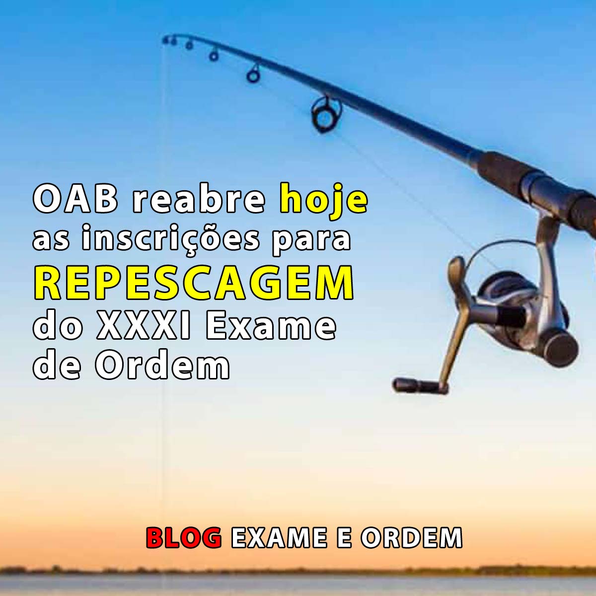 OAB reabre hoje as inscries para repescagem do XXXI Exame de Ordem