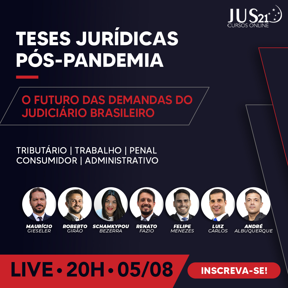  hoje! Cadastrem-se na live 