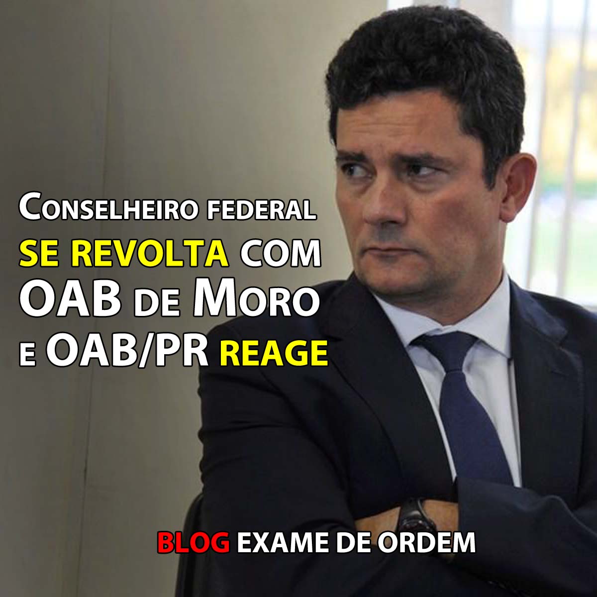 Conselheiro federal se revolta com OAB de Moro e OAB/PR reage