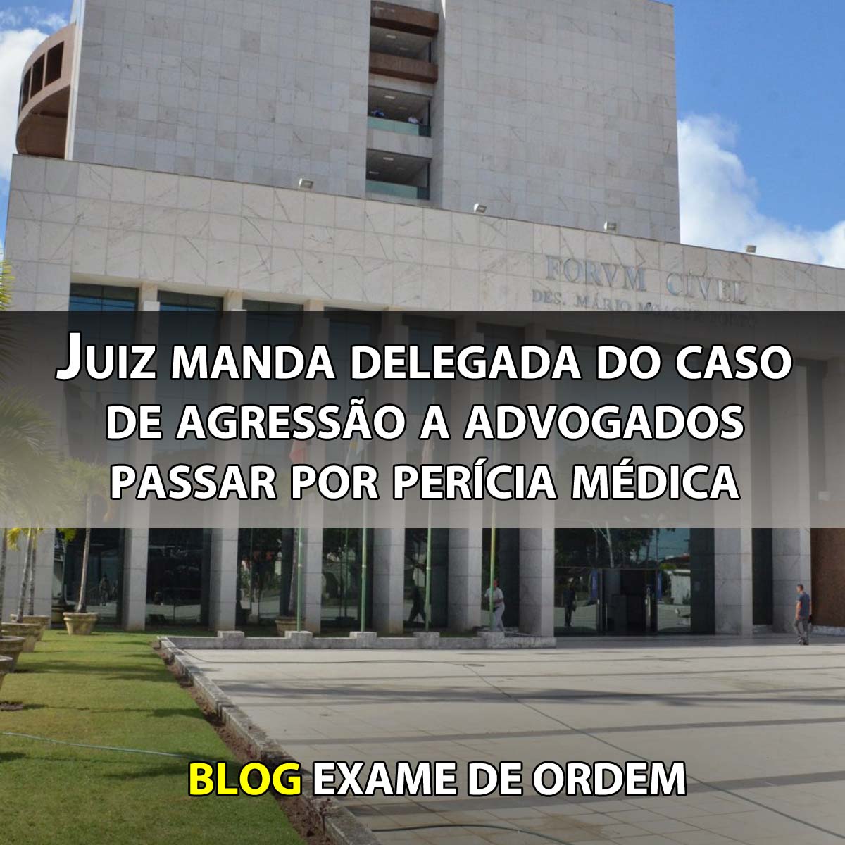 Juiz manda delegada do caso de agresso a advogados passar por percia mdica