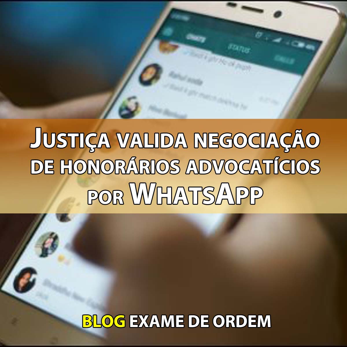 Justia valida negociao de honorrios advocatcios por WhatsApp