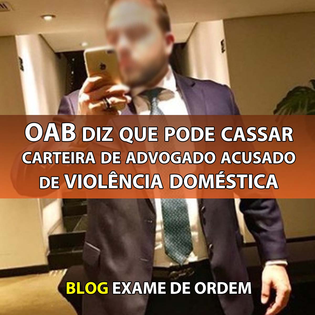 OAB afirma que pode cassar carteira de advogado acusado de violncia domstica