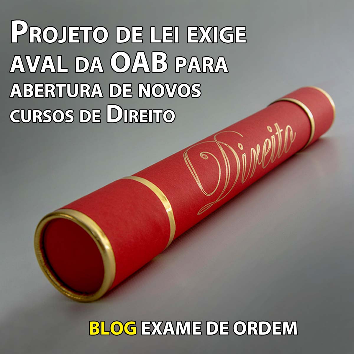 Projeto de lei exige aval da OAB para abertura de novos cursos de Direito