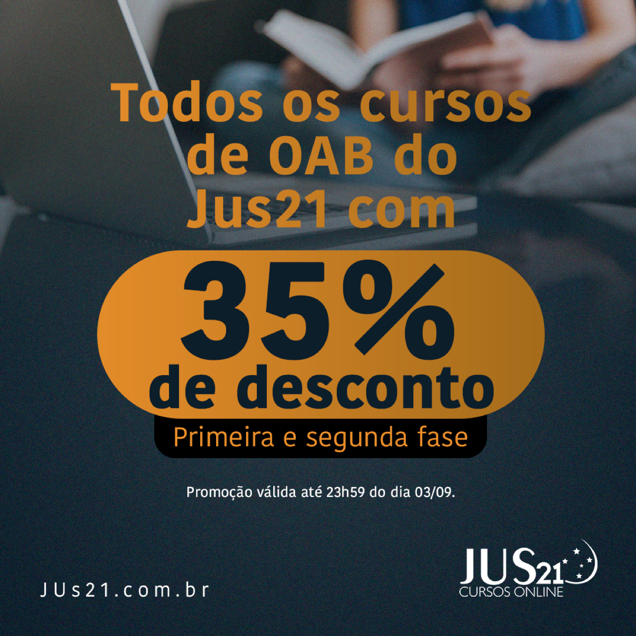 Cursos para o Exame de Ordem com 35% de desconto!