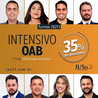 Curso Intensivo da 1 fase da OAB est com 35% de desconto!