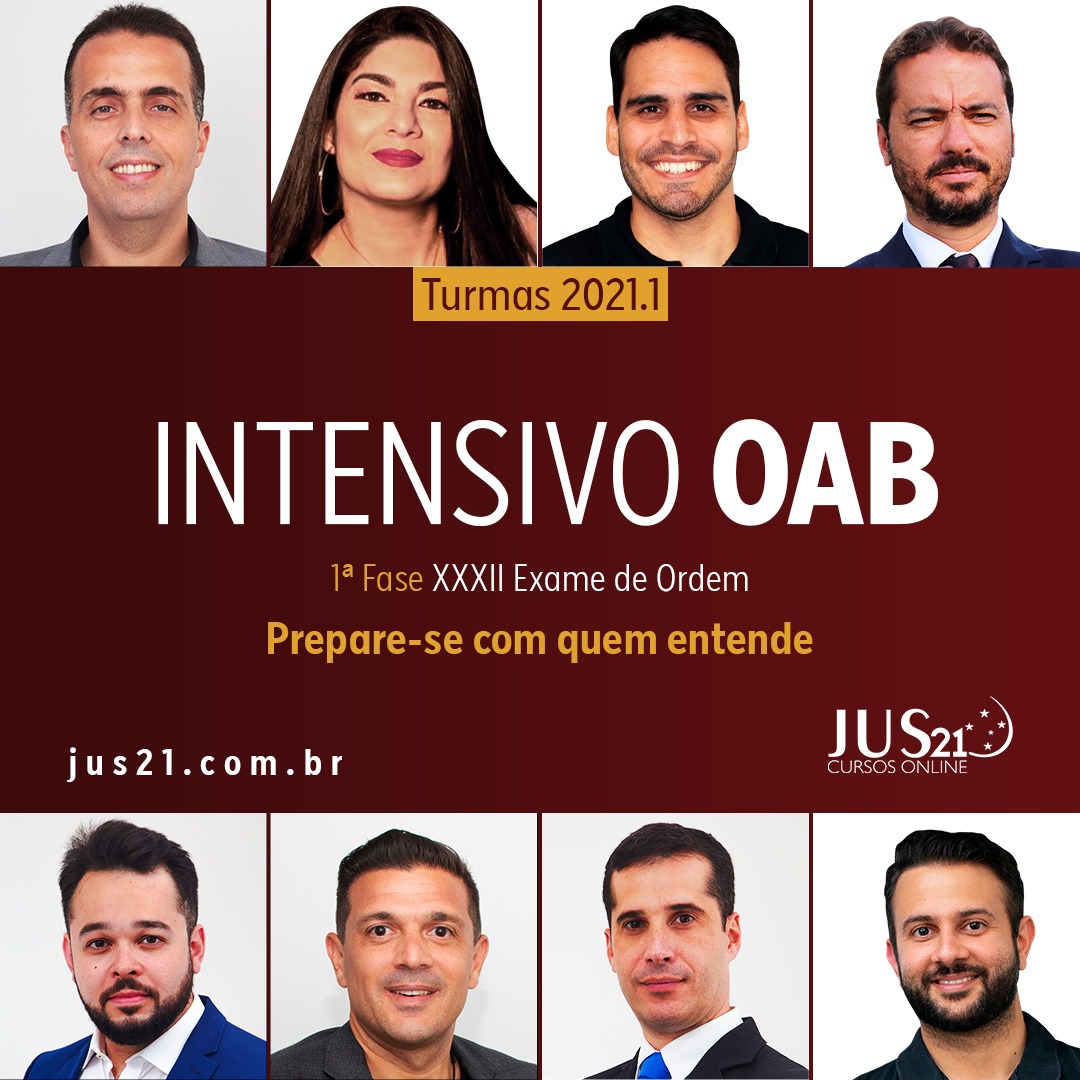 Intensivo Jus21: A preparao EXATA para o XXXII Exame de Ordem!