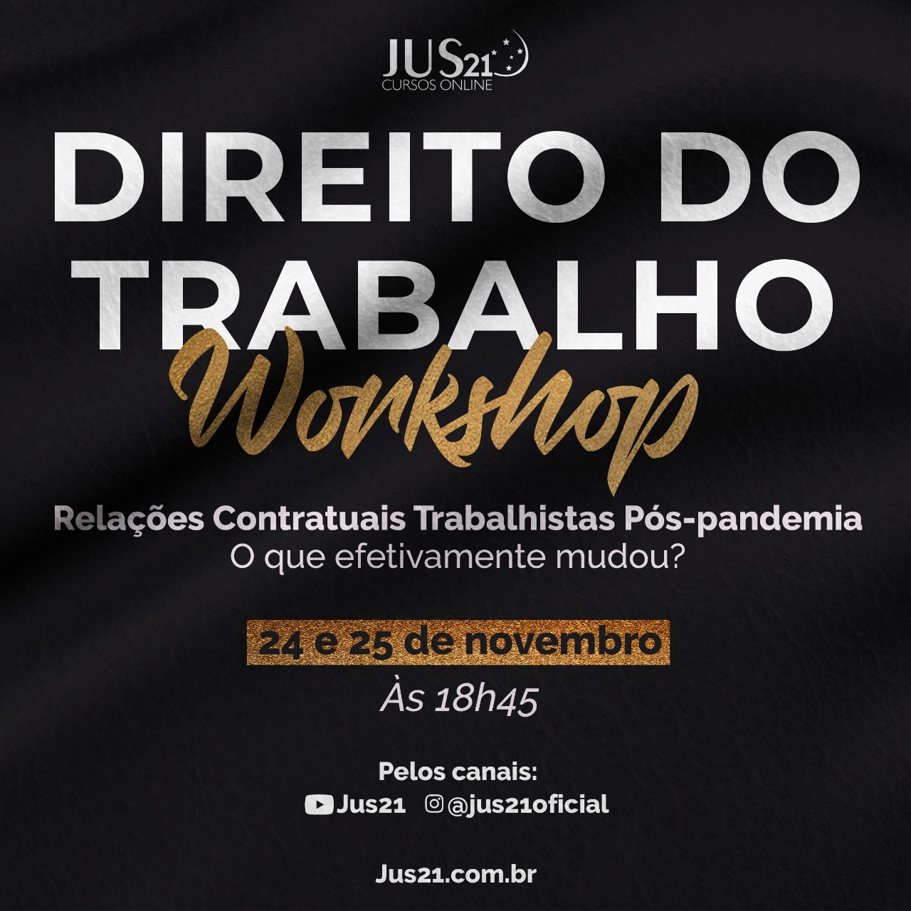 Workshop ?Direito do Trabalho?: Relaes contratuais trabalhistas ps-pandemia