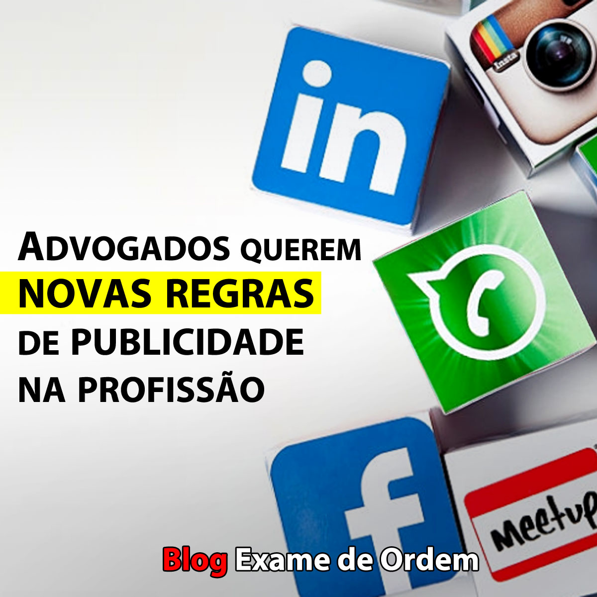 Advogados querem novas regras de publicidade na profisso