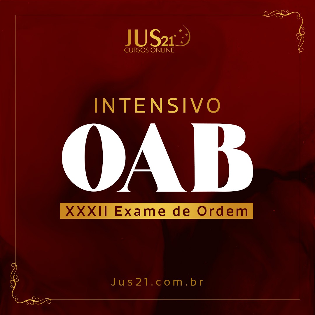 Intensivo Jus21 para o XXXII Exame de Ordem