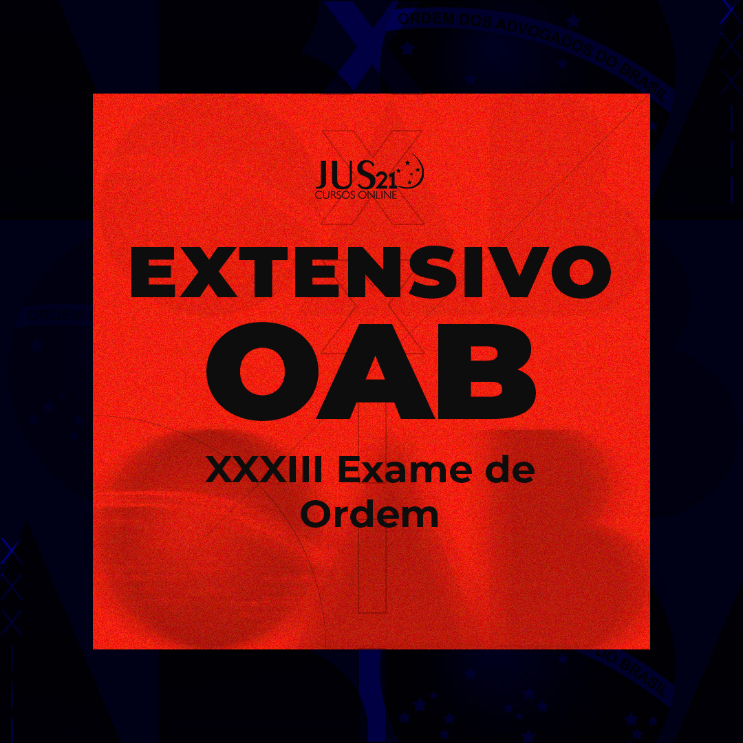 Lanado o Curso Extensivo para o XXXIII Exame de Ordem