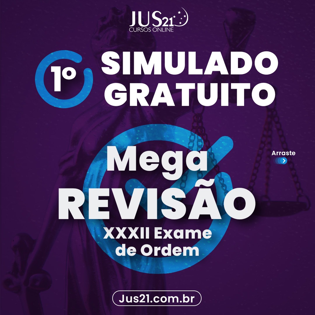 Liberado o 1 Mega Simulado Jus21