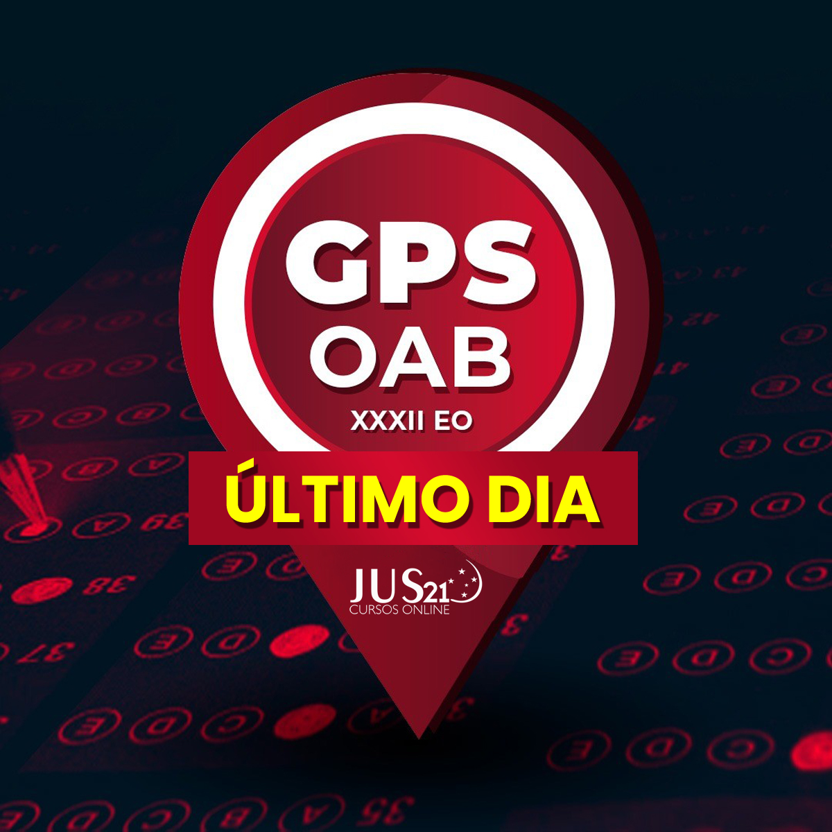 ltimo dia para adquirir o GPS OAB!