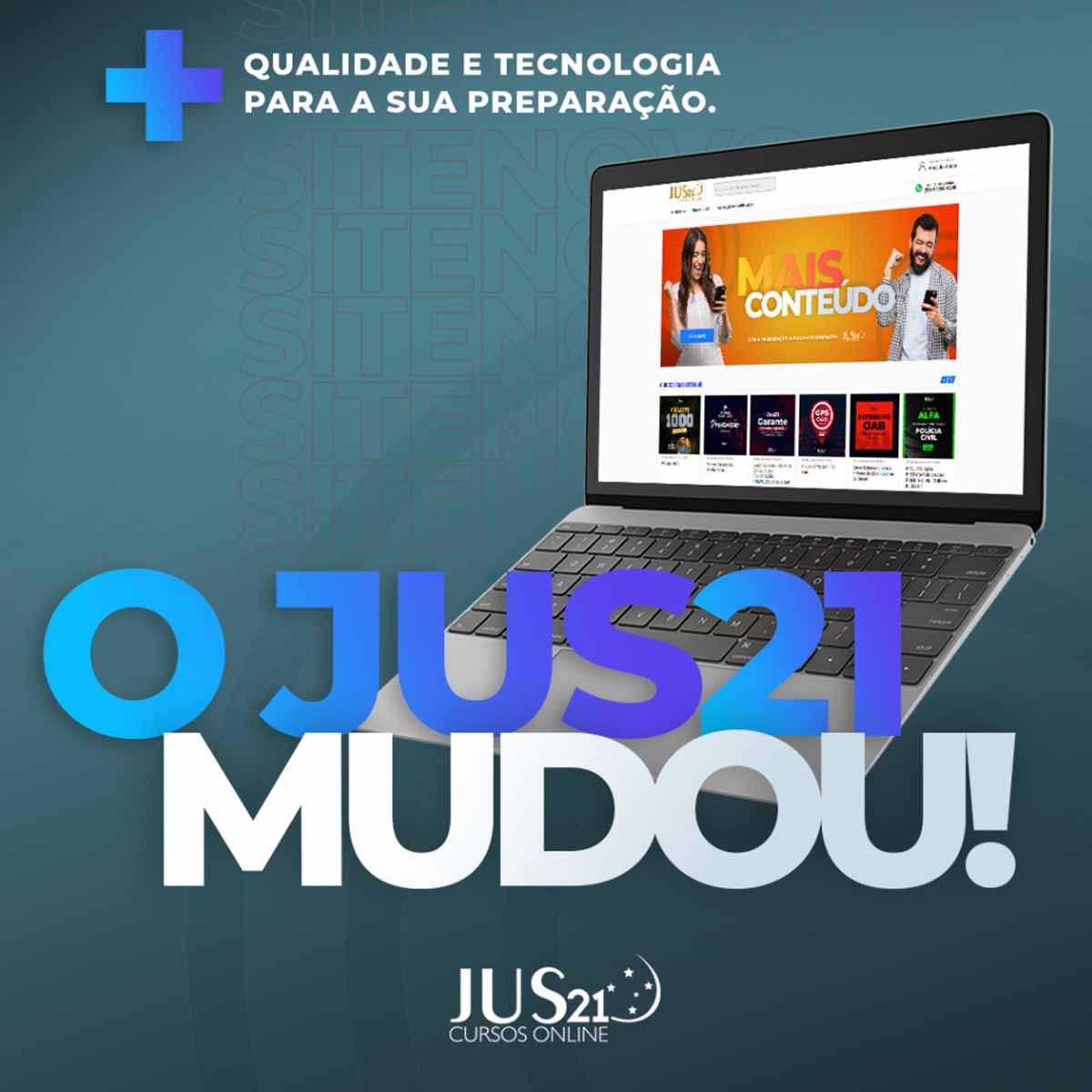 Conheam o novo site do Jus21!