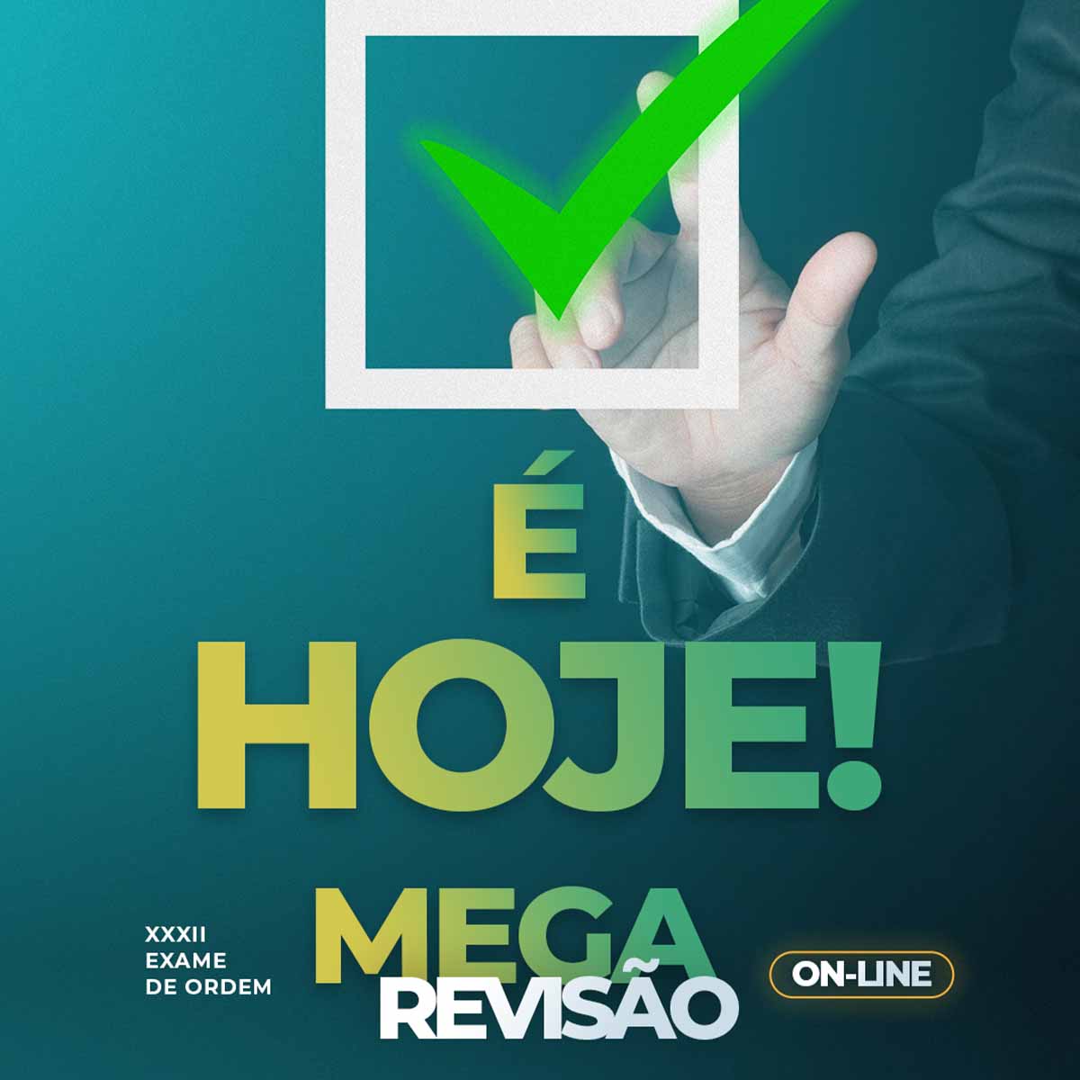 Hoje, 15h, comea a MEGA Reviso!