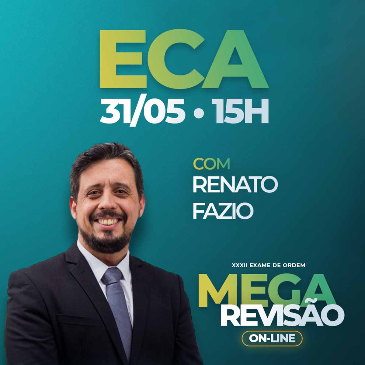 MEGA Reviso comea s 15h! Confiram o link de transmisso!