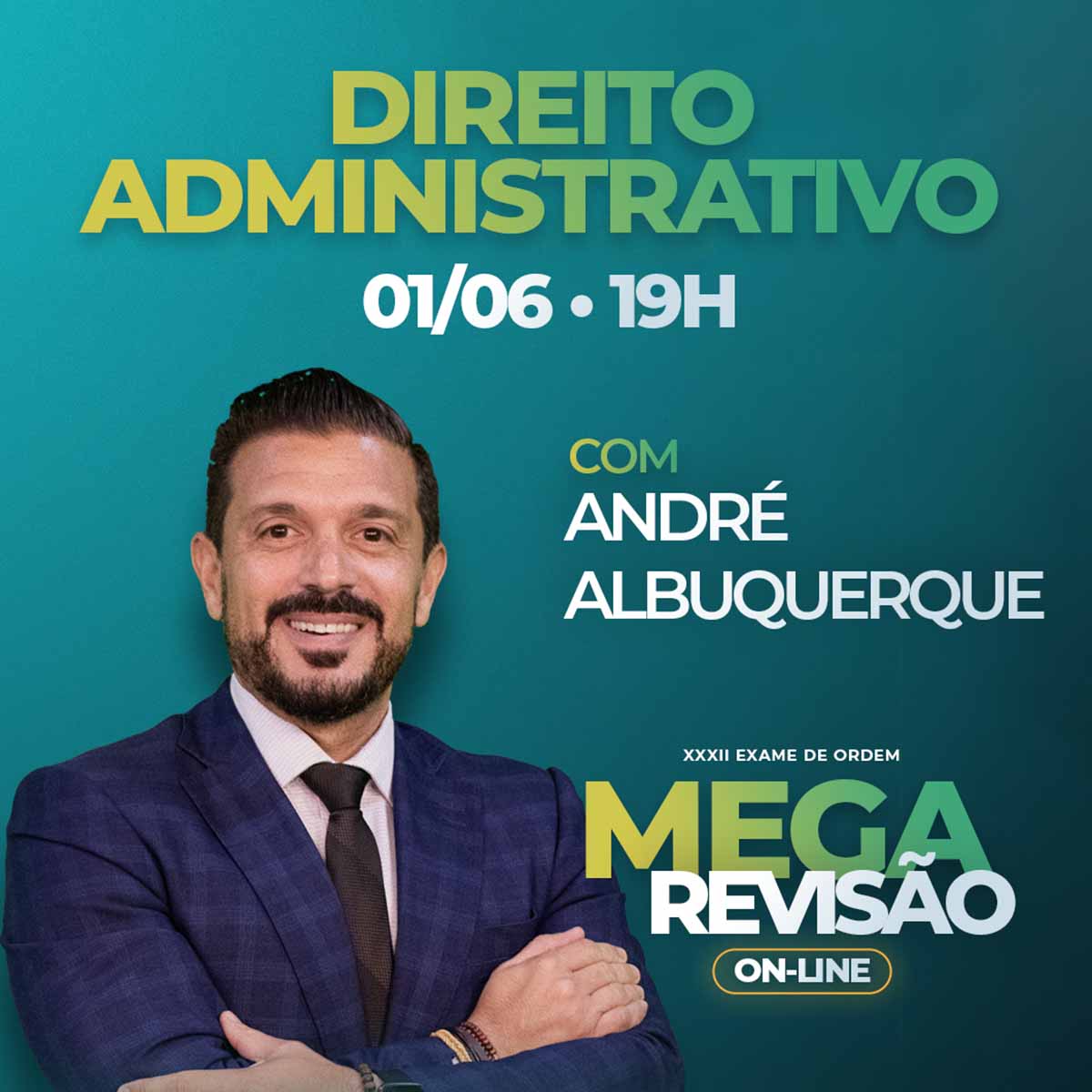 Hoje a MEGA Reviso ser de Direito Administrativo!