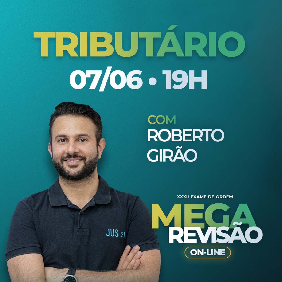 Hoje, na Mega Reviso,  dia de Tributrio!