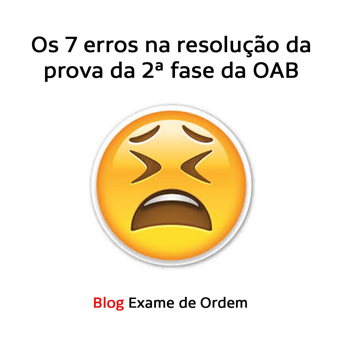 Os 7 erros na resoluo da prova da 2 fase da OAB